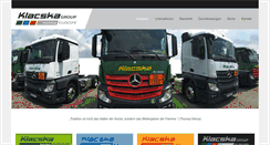Desktop Screenshot of klacska.at